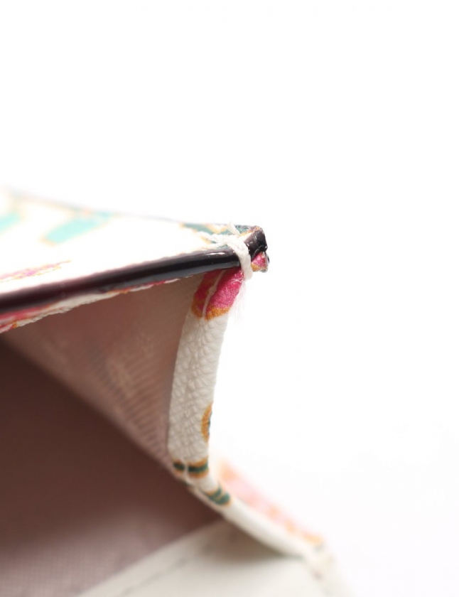 ケイトスペード KATE SPADE 二つ折り財布 アイボリー マルチカラー