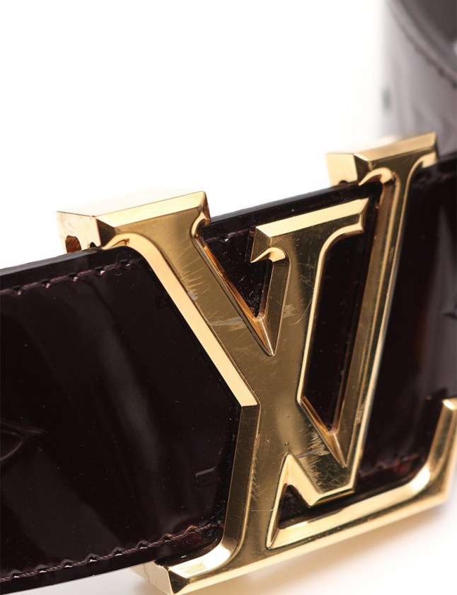 ⭐️美品⭐️ルイヴィトン ベルト サンチュール LVファセット ヴェルニ ルイヴィトン LOUIS VUITTON ベルト サンチュール LV ファセット
