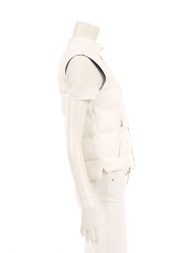 モンクレール Moncler ライトダウンベスト 白 アウター ワンポイント メンズ レディース 114 ベクトルパーク モンクレール Moncler ライトダウンベスト 白 アウター ワンポイント メンズ レディース 114 ベクトルパーク