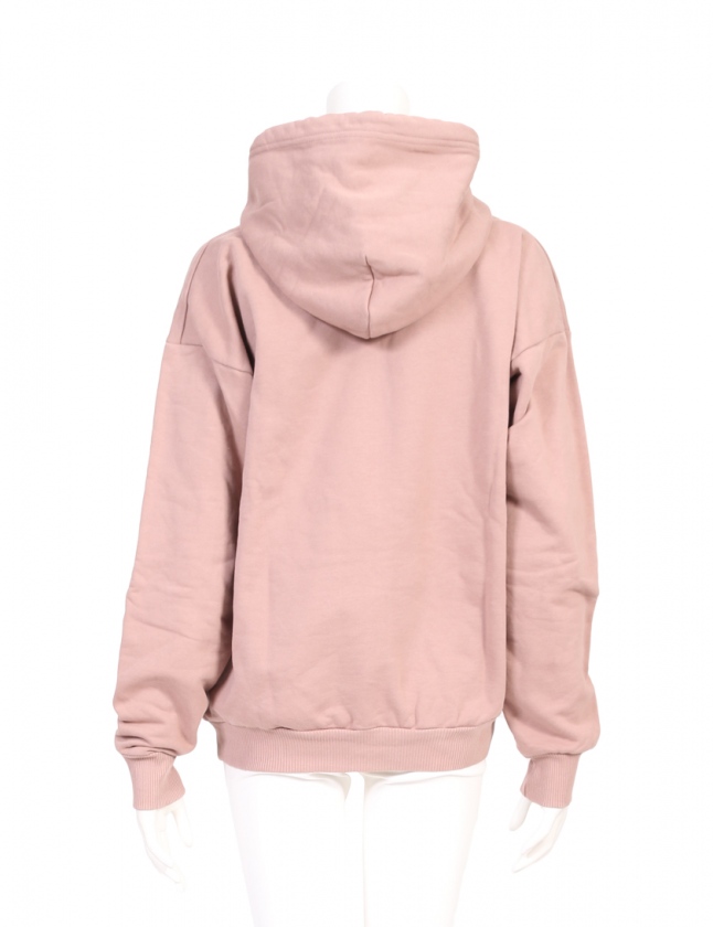 ディーゼル DIESEL パーカー スウェットフーディ ダークピンク XS