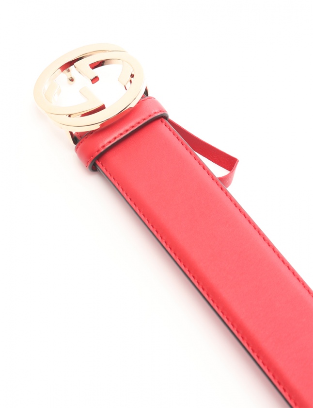 Gucci Red Gucci 546386 グッチ GUCCI ベルト インター