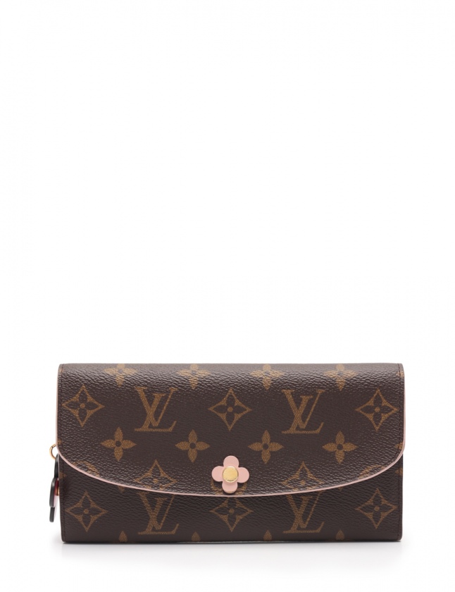 ルイヴィトン LOUIS VUITTON 二つ折り長財布 ポルトフォイユ エミリー 