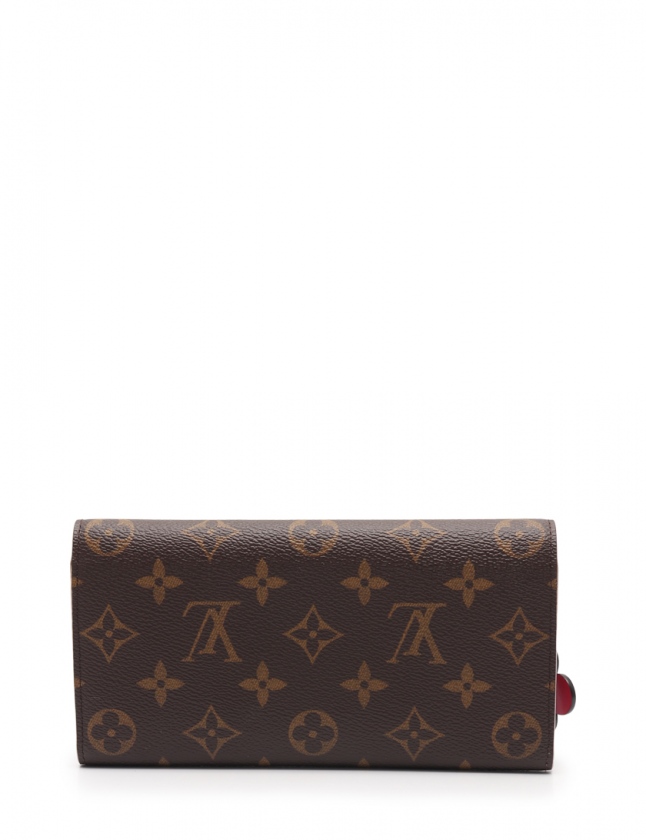 ルイヴィトン LOUIS VUITTON 二つ折り長財布 ポルトフォイユ エミリー  