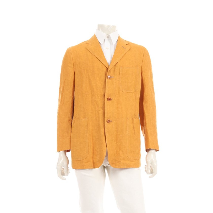 エルメネジルドゼニア Ermenegildo Zegna ジャケット オレンジ 50