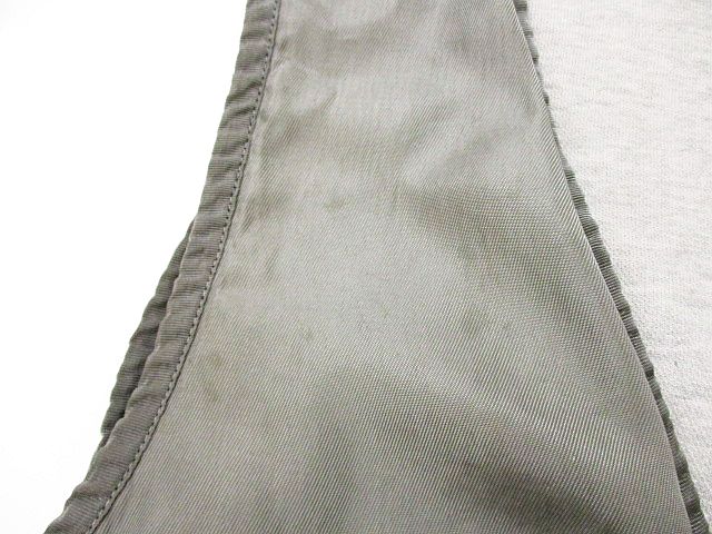 デザート dezert ベスト ノースリーブ ナイロン Vネック ジップアップ