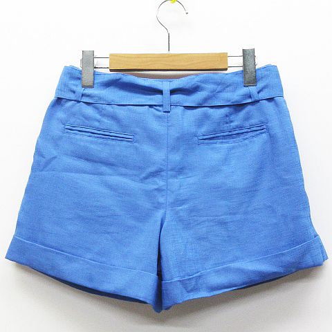 ロペピクニック Rope Picnic ショートパンツ リボン ロールアップ 青 38 Mm 5451 01 レディース 116 ベクトルパーク