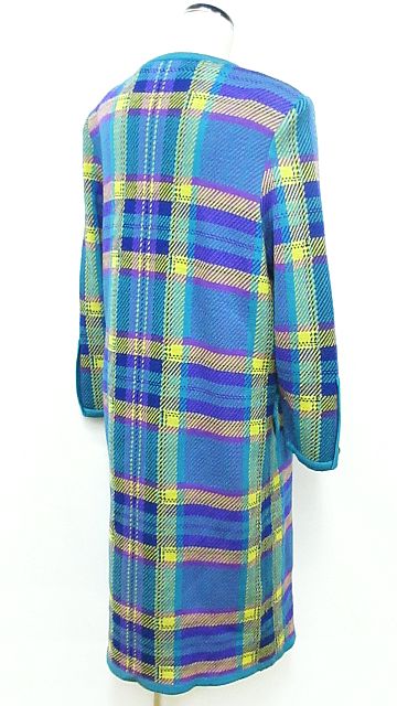 90s Yves Saint Laurent チェック柄 コート VINTAGE