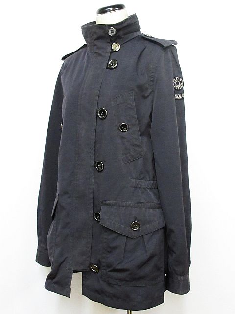 未使用品 コーチ COACH ミリタリー ジャケット コート ジップアップ 