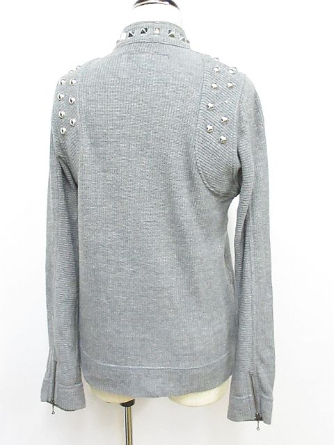 ヒステリックグラマー HYSTERIC GLAMOUR ニット ライダース ジャケット 