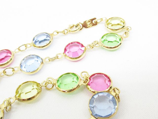 スワロフスキー SWAROVSKI ネックレス イヤリング セット 花モチーフ 