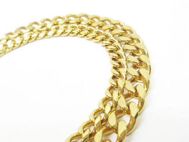 ジバンシィ GIVENCHY ブレスレット チェーン ペア 2点 セット ゴールド  