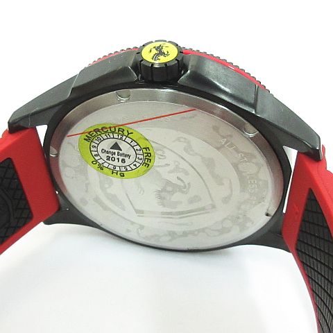 フェラーリ Ferrari スクーデリア XX 腕時計 クォーツ 830126 赤