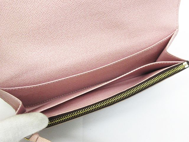 ルイヴィトン 財布 ダミエ ポルトフォイユ カイサ ローズバレリーヌ 