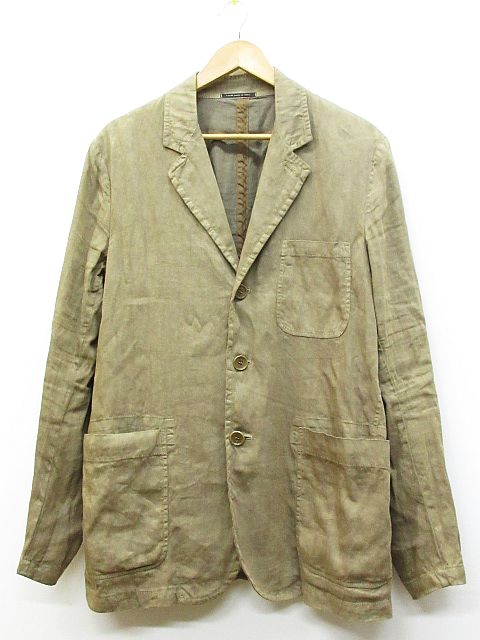 シーピーカンパニー C.P.COMPANY 麻 リネン テーラード ジャケット 