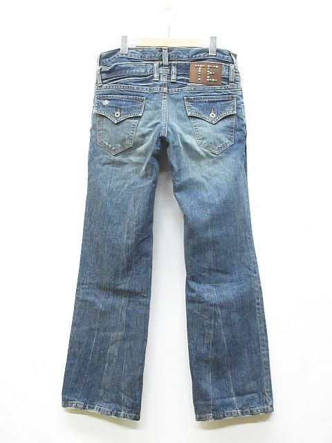 テットオム TETE HOMME デニム パンツ ジーンズ ダメージ加工 ウエスト 