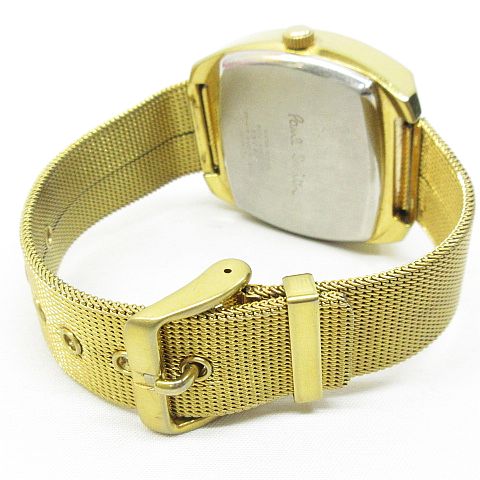Paul Smith ゴールド JG-1スクエア腕時計　K18 Paul Smith ゴールド JG-1スクエア腕時計 K18 Paul Smith