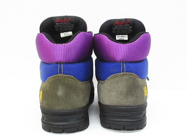 ホーキンス Hawkins G T トレッキング シューズ Gt 9001j 靴 グレー ブルー パープル 24 0cm Km 3647 01 レディース 116 ベクトルパーク