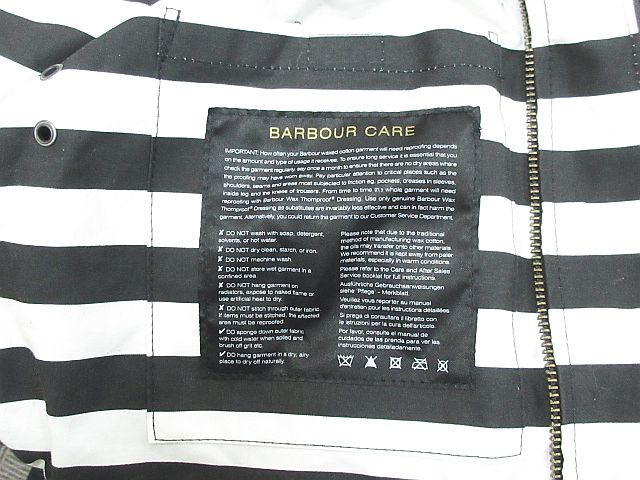 バブアー Barbour 1502085 SL Bedale wax Stripe Lining ビデイル 