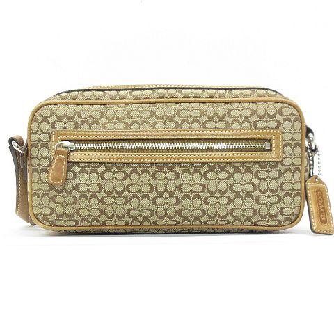 コーチ COACH 6341 ミニシグネチャー ショルダー バッグ ポシェット 