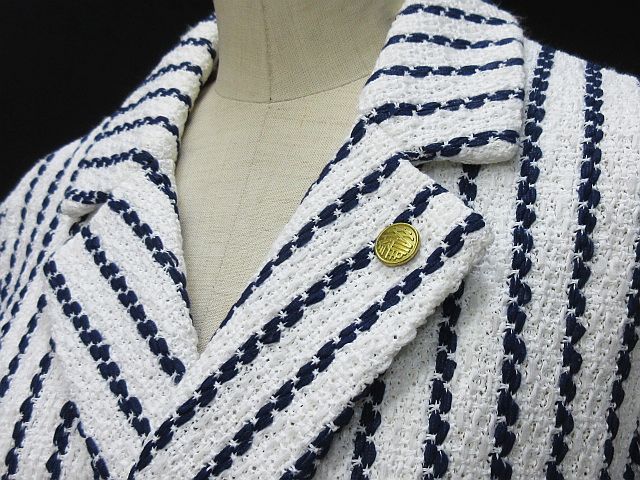 コーヘン Coohem YONETOMI 米富 ツイード テーラード ジャケット 麻