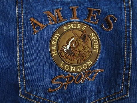 ハーディエイミス HARDY AMIES SPORT デニム パンツ ジーンズ 
