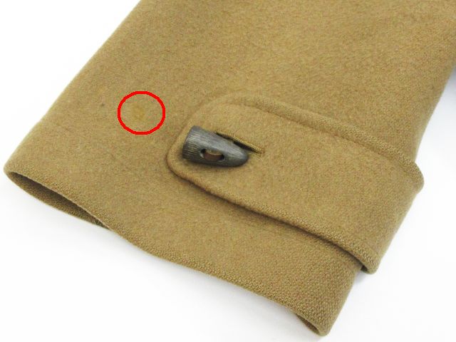 【定番】 アクアスキュータム ウール１００％ ダッフルコート 9 ベージュ ♪ アクアスキュータム AQUASCUTUM ウール100% ダッフル コート