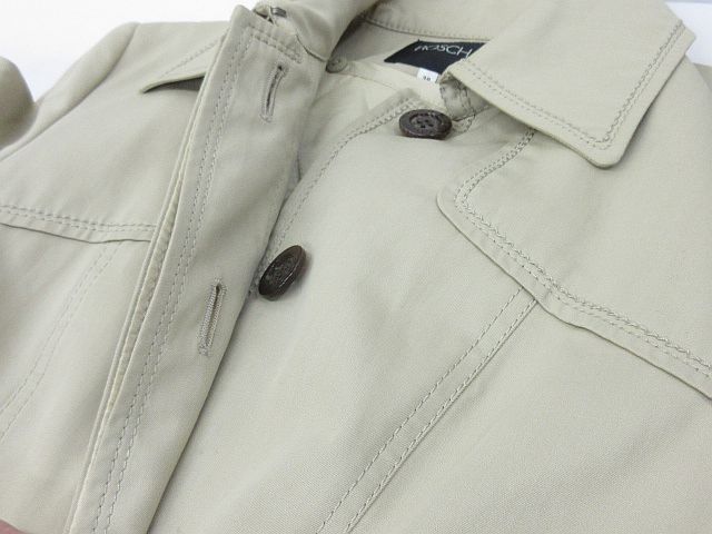 ボッシュBOSCH取り外しライナー付きトレンチコート38ベージュ ＼クーポンご利用で8,490円〜／〜57%OFFトレンチ