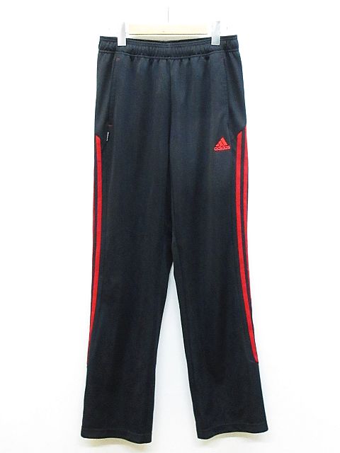 アディダス Adidas ジャージ トレーニング パンツ ライン ロゴ 刺繍 黒 赤 L Nk 02 メンズ 116 ベクトルパーク