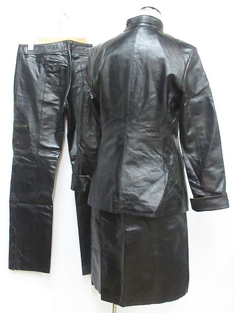 コムサデモード COMME CA DU MODE セットアップ 3点セット ライダース