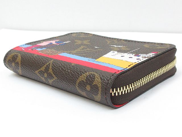 ルイヴィトン LOUIS VUITTON 美品 M62139 モノグラム ジッピー コイン  