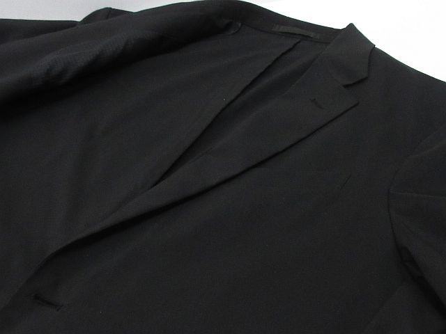 ユニクロ Uniqlo スーツ セットアップ スリムフィット ポリエステル 薄手 シングル 2b 黒 L Mm 02 メンズ 116 ベクトルパーク