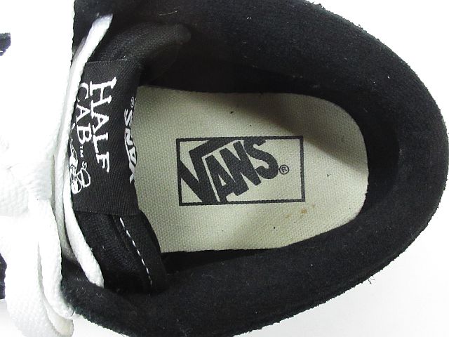 バンズ VANS ハーフキャブ HALF CAB スニーカー スエード 721454 靴 黒