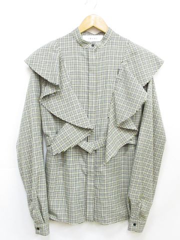 アイレネ IRENE 2017AW リンクリー チェック ウイングシャツ  