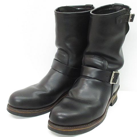 レッドウィング REDWING 2268 エンジニアブーツ USA製 レザー 靴 黒 