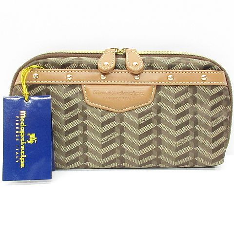 未使用品 モーダプリンチペ Modaprincipe ウォレット ポーチ 長財布  