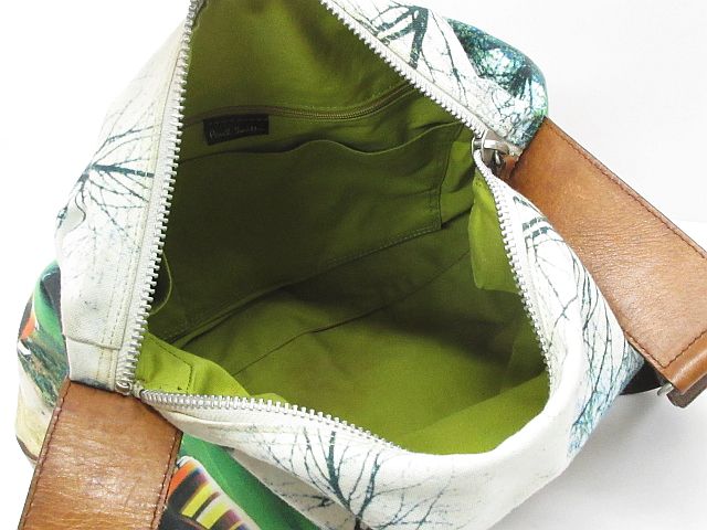 ポールスミス PAUL SMITH ショルダーバッグ ストライプ ミニクーパー 