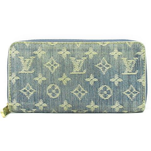 ルイヴィトン LOUIS VUITTON M95341 モノグラム デニム ジッピー  
