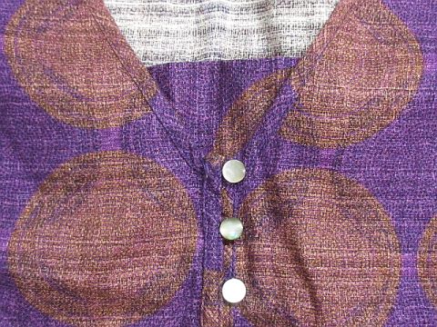 クラフト ヒロ CRAFT HIRO ワンピース ロング フレンチスリーブ 総柄  