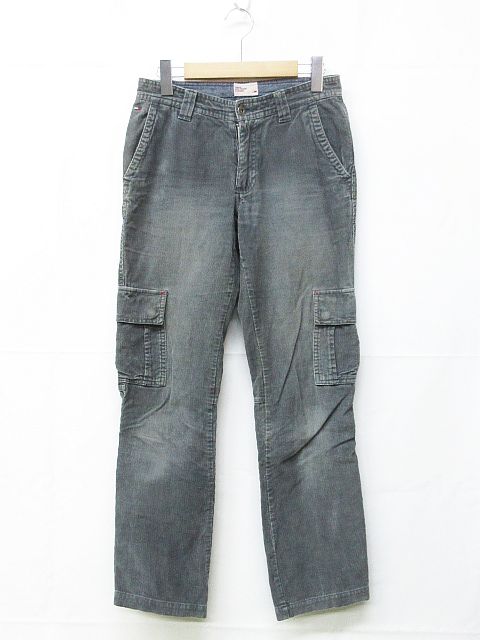 トミーヒルフィガー TOMMY HILFIGER DENIM コーデュロイ カーゴパンツ 