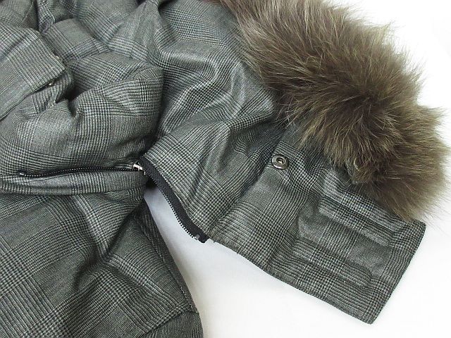 FRED PERRY ダークグレー ダウンジャケット JP M FRED PERRY（ダウン