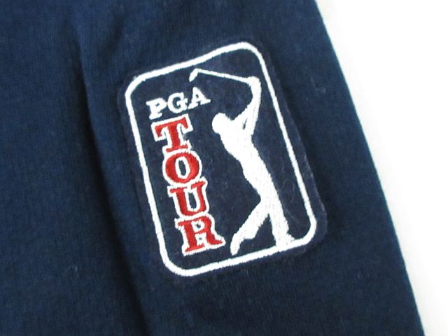 未使用品 PGA TOUR ゴルフウェア トレーナー スウェット 刺繍 ワッペン