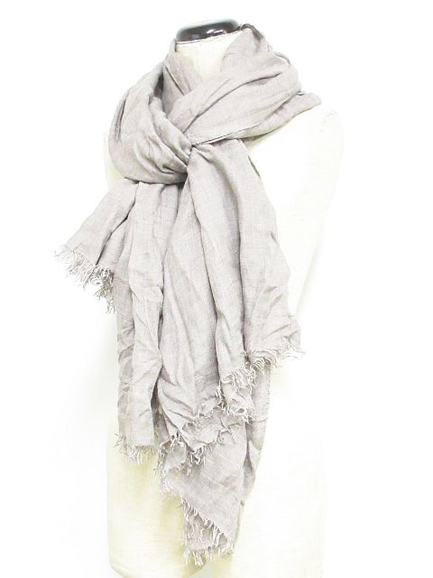 ファリエロサルティ Faliero Sarti AZZURRA 大判 ストール カシミヤ混 