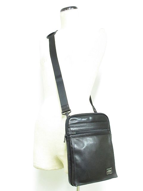 ポーター Porter アメイズ Amaze ショルダーバッグ ミニ 牛ステア レザー 縦型 022 鞄 黒 Mm 08 メンズ 116 ベクトルパーク ポーター Porter アメイズ Amaze ショルダーバッグ ミニ 牛ステア レザー 縦型 022 鞄 黒 Mm 08 メンズ 116 ベクトルパーク