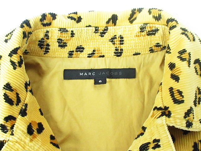 マークジェイコブス MARC JACOBS ジャケット コーデュロイ 丸衿