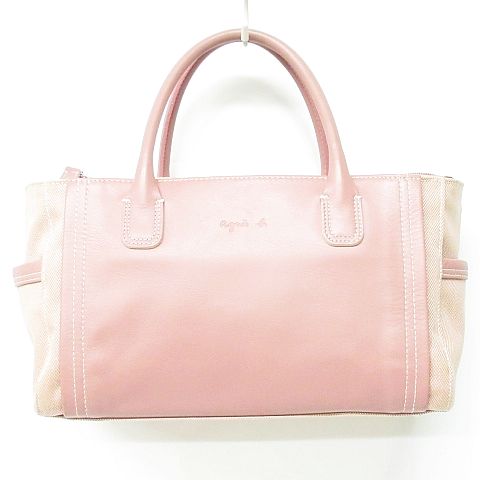 アニエスベー ボヤージュ Agnes b. VOYAGE ハンドバッグ レザー  