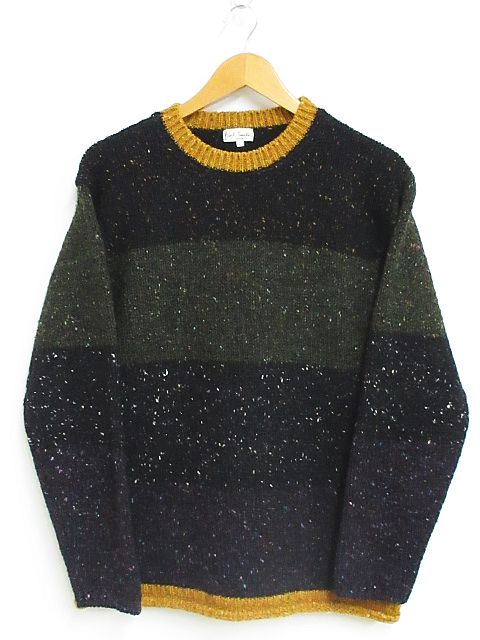 ポールスミス PAUL SMITH ロンドン LONDON ニット セーター ウール100 