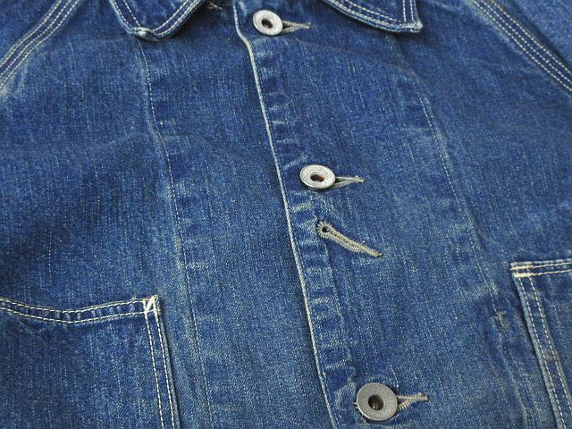 未使用品 スペルバウンド Spellbound ドミンゴ デニムジャケット Gジャン アメカジ ラグラン ダメージ加工 インディゴ 3 Km 4010 02 メンズ 116 ベクトルパーク
