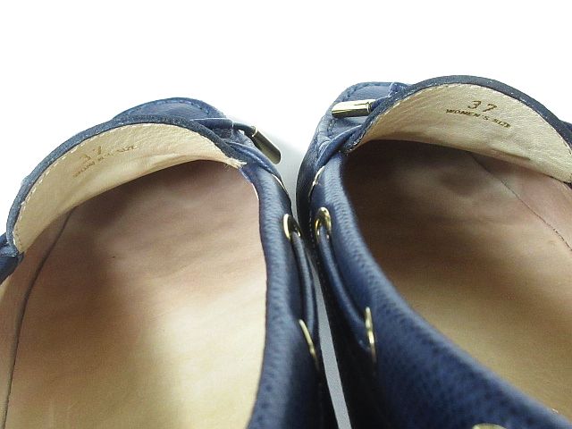 トッズ TOD'S ドライビングシューズ デッキシューズ スリッポン リボン