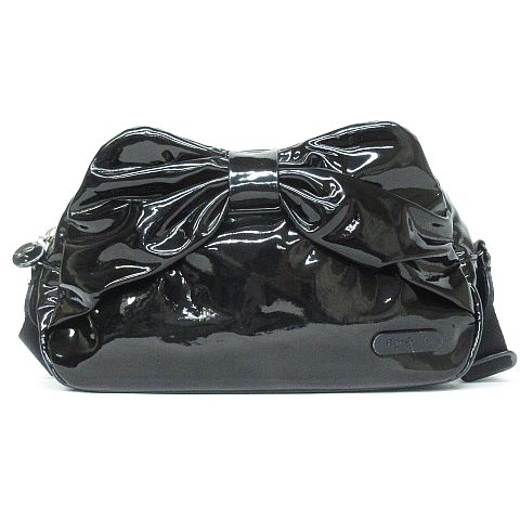 Angelic Pretty エナメルバッグ 黒 ニ*生様 Angelic Pretty 宝石