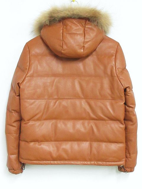 アーバンリサーチ URBAN RESEARCH シープ レザー ダウン ジャケット 羊  